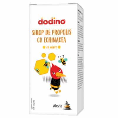 Dodino Sirop de Propolis cu Echinacea, 150 ml, Alevia Dodino Sirop de Propolis cu Echinacea, 150 ml, Alevia