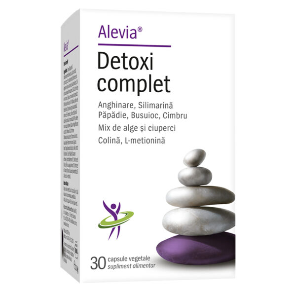 Detoxi Complet, 30 capsule, Alevia