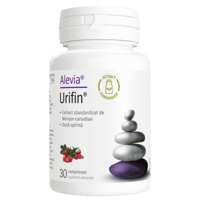 Flacon_Urifin-30cp_800px Urifin, 30 comprimate, Alevia