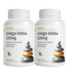 Ginkgo Biloba 100mg Pachet, 60 + 60 comprimate, Alevia