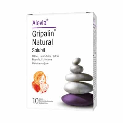 Gripalin Natural Solubil, 10 plicuri, Alevia