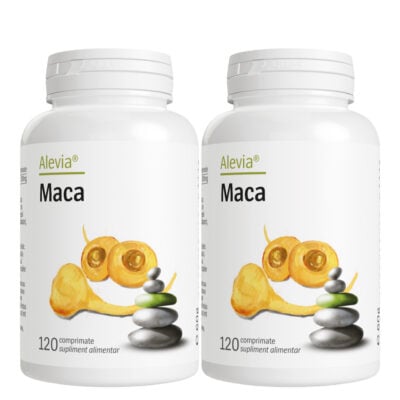 Maca Pachet, 120 + 120 comprimate, Alevia