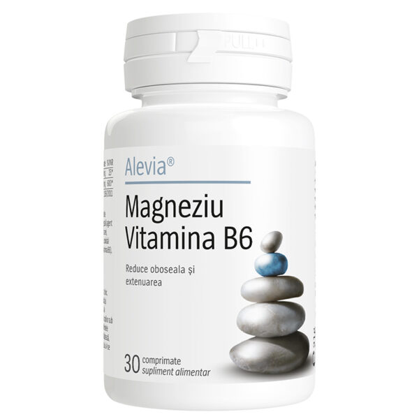 Magneziu Vitamina B6, 30 comprimate, Alevia