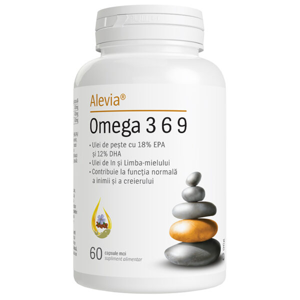 Omega 3 6 9, 60 capsule, Alevia