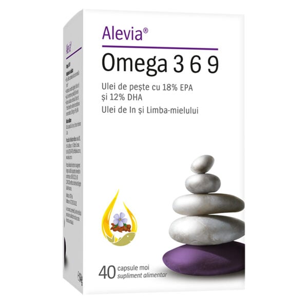 Omega 3 6 9, 40 capsule, Alevia