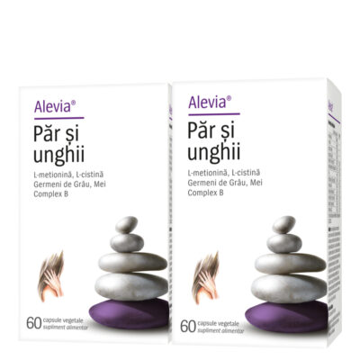 Păr și Unghii Pachet, 60 + 60 capsule Alevia