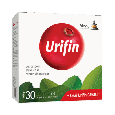 R-Urifin-800x800px Urifin, 30 comprimate + Urifin Ceai, 20 plicuri, Alevia