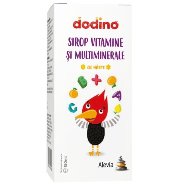 Dodino Sirop Vitamine și Multiminerale, 150 ml, Alevia