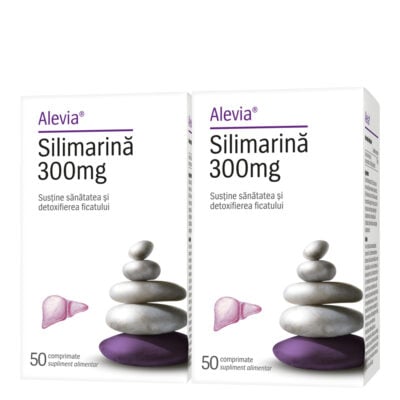 Silimarină 300mg Pachet, 50 + 50 comprimate, Alevia