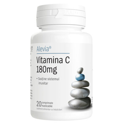 Vitamina-C-180mg_20cp_140x46mm_800x800px Vitamina C 180mg, 20 comprimate masticabile, Alevia
