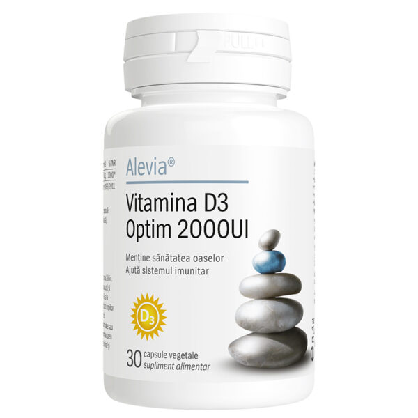 Vitamina-D3-Optim-2000UI_30cp_flacon_800px-1 Vitamina D3 Optim 2000UI, 30 capsule, Alevia