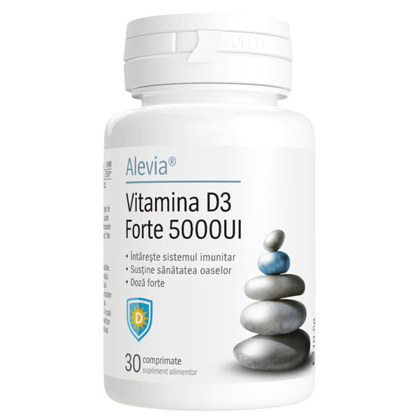 Vitamina-D3-forte-5000UI_30cp_800px Vitamina D3 Forte 5000UI, 30 comprimate, Alevia