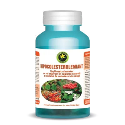 6422572001058 Hipocolesterolemiant, 60 capsule, Hypericum