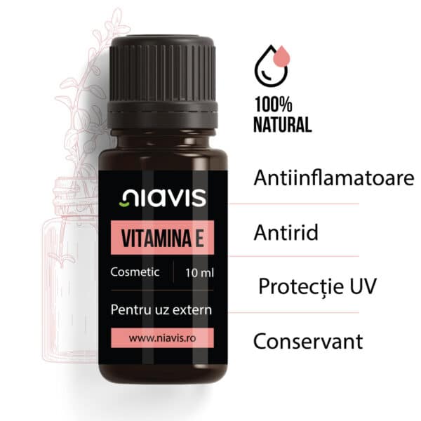 Vitamina E, 10ml, Niavis
