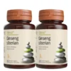 Pachet Ginseng Siberian, 30 + 30 capsule, Alevia