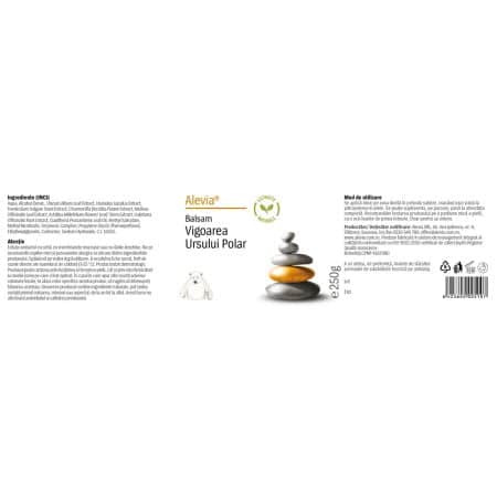 Balsam Vigoarea Ursului Polar, 250 g, Alevia