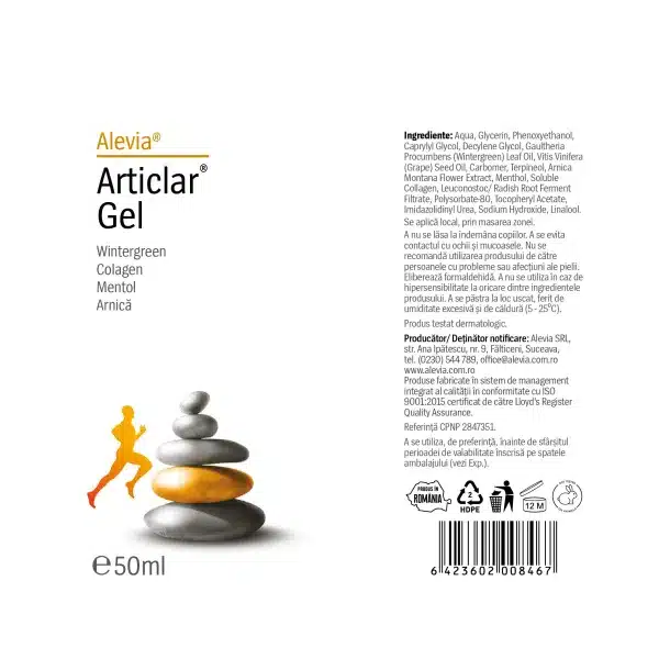 Articlar gel, 50 ml, Alevia