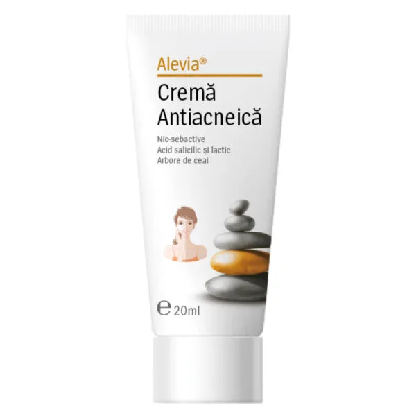 Cremă antiacneică, 20 ml, Alevia