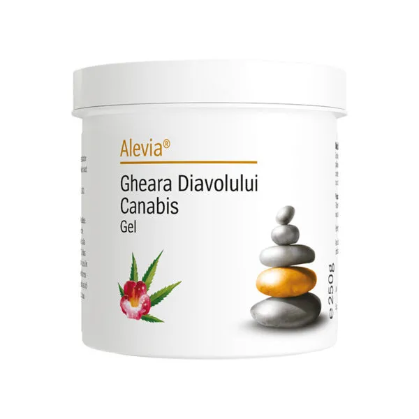 Gel Gheara Diavolului Canabis, 250 g, Alevia