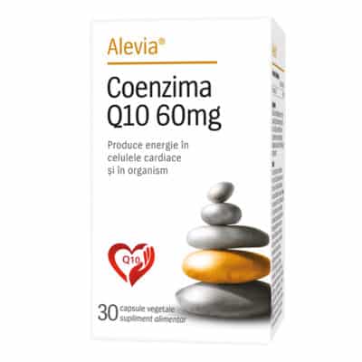 Coenzima Q10 60mg, 30 capsule, Alevia Coenzima Q10 60mg, 30 capsule, Alevia