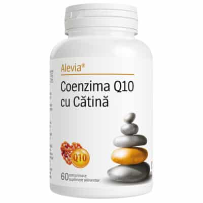 Coenzima Q10 cu Cătină, 60 comprimate, Alevia Coenzima Q10 cu Cătină, 60 comprimate, Alevia