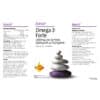 Omega 3 Forte, 30 capsule, Alevia – etichetă