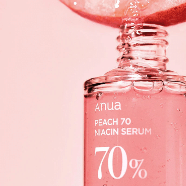 Ser cu 70% extract de piersică și niacinamidă, 30ml, Anua Ser cu 70% extract de piersică și niacinamidă, 30ml, Anua – imagine 2