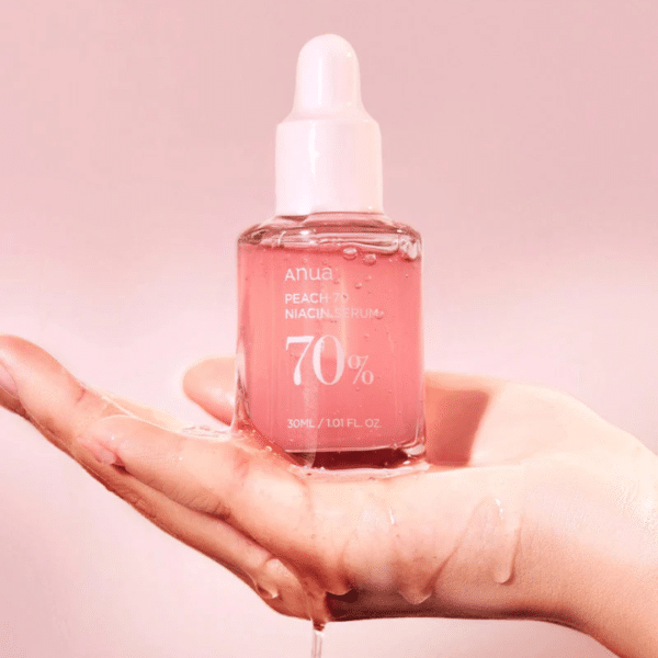 Ser cu 70% extract de piersică și niacinamidă, 30ml, Anua Ser cu 70% extract de piersică și niacinamidă, 30ml, Anua – imagine 3