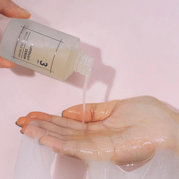 No. 3 – Ser pentru catifelarea și uniformizarea texturii tenului, 50ml, Numbuzin – imagine 3