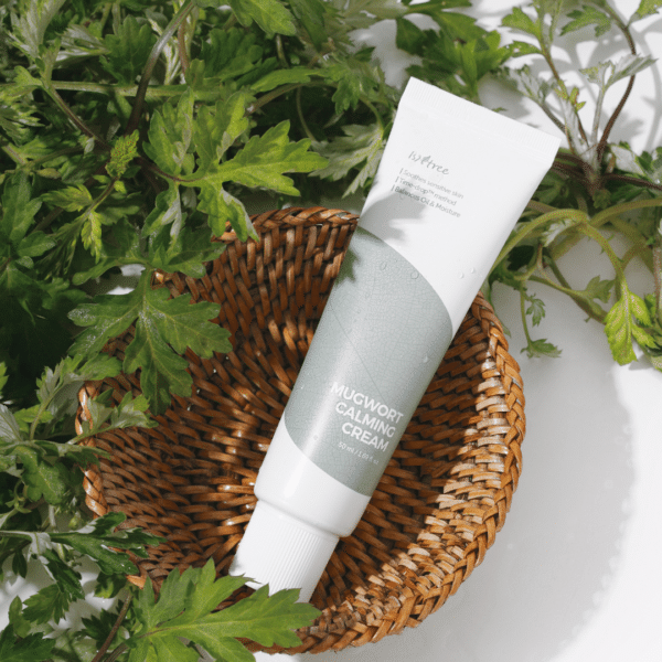 Mugwort line - Cremă calmantă cu extract de pelin, 50ml, Isntree – imagine 2