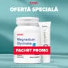 GNC Magneziu Glicinat 200mg, 120 cps + Unguent cu Vitamina E, 50g