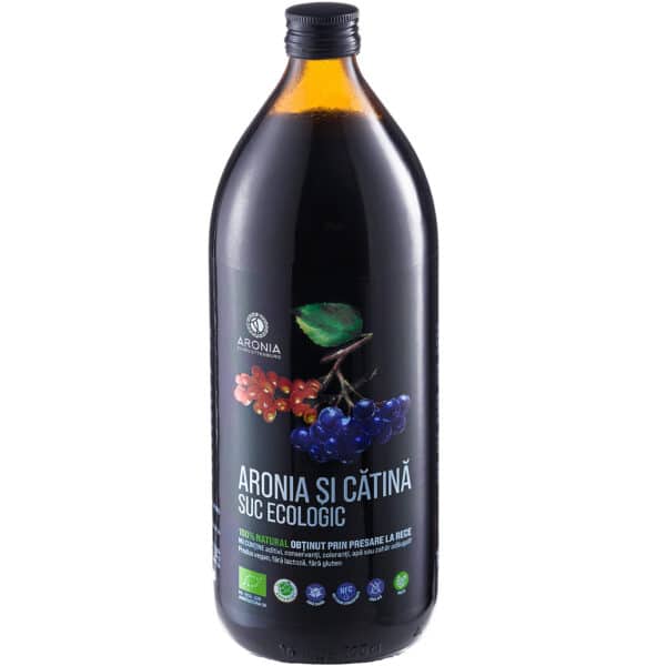 Suc de Aronia și Cătină 100% Natural și Ecologic, 1L, Aronia Charlottenburg