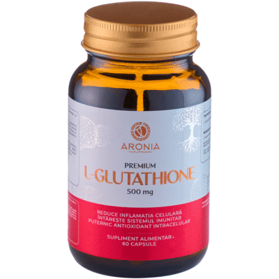 Premium L-Glutathione 500 mg, 60 capsule, Aronia Charlottenburg