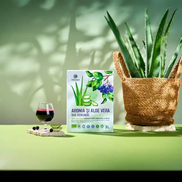 Suc de Aronia și Aloe Vera ECO, 3L, Aronia Charlottenburg