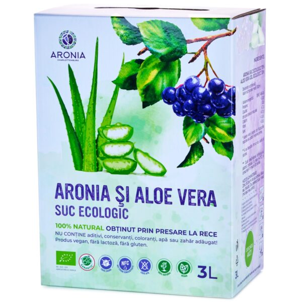 Suc de Aronia și Aloe Vera ECO, 3L, Aronia Charlottenburg