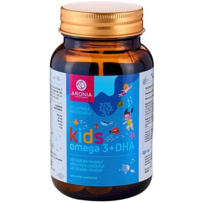 Kids Omega 3 + DHA, 60 capsule, Aronia Charlottenburg