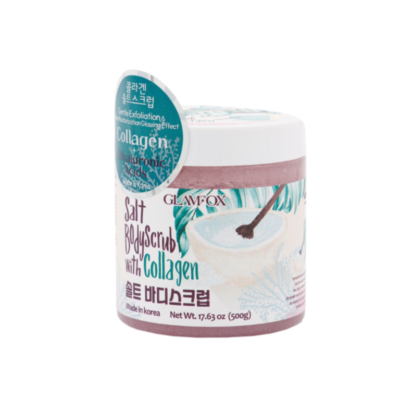 8809109680692 Scrub corporal pe bază de sare cu colagen, 500g, Glamfox