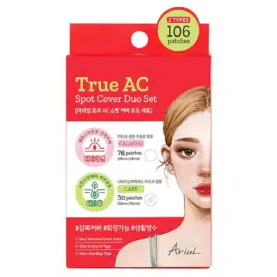 Set plasturi coșuri True AC Spot Cover Duo, 106 bucăți, Ariul