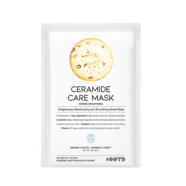 Masca tip servetel pentru luminozitate si revitalizare cu ceramide