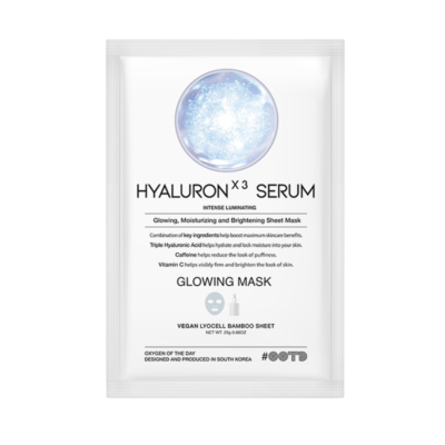 Masca tip servetel cu trei tipuri de acid hialuronic