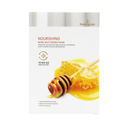 Masca tip servetel nutritiva cu laptisor de matca