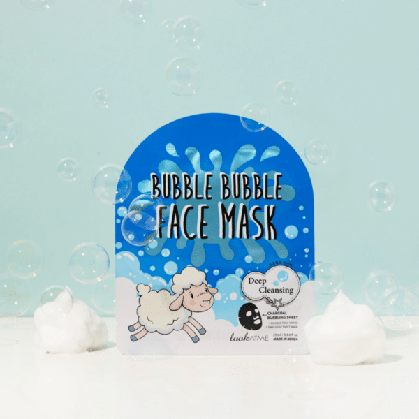 Mască tip șervețel pentru curățare în profunzime cu oxigen, CO2 și cărbune negru, 25ml, Look At Me – imagine 2