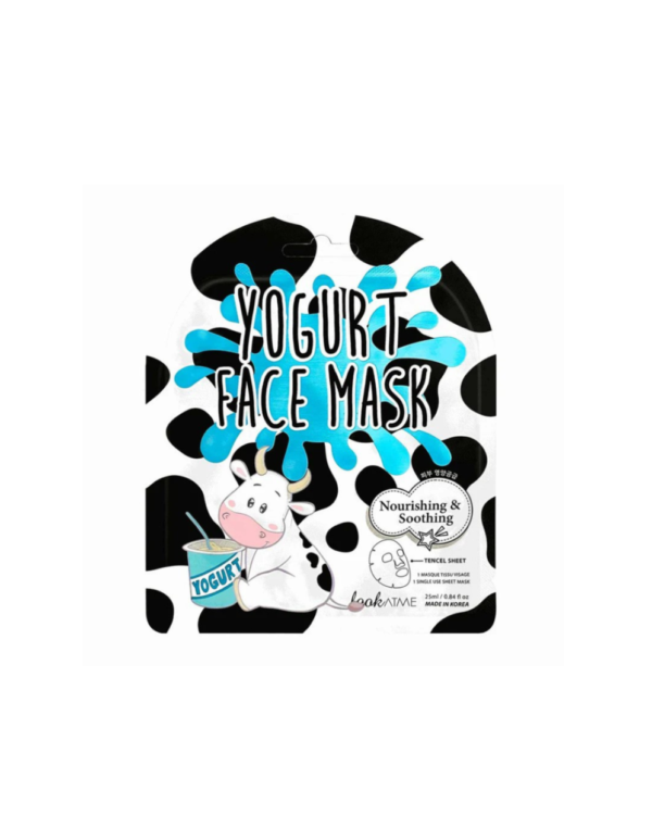 Mască tip șervețel pentru hrănire și calmare cu iaurt, 25ml, Look At Me