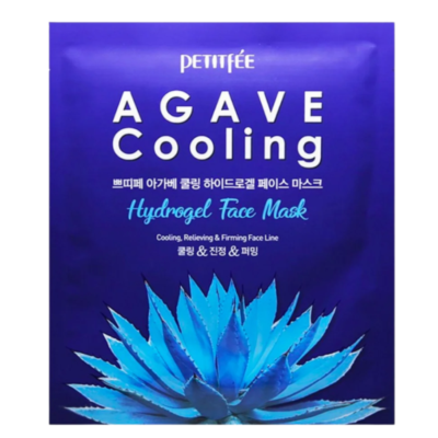 Masca de hidrogel racoritoare cu agave Masca de hidrogel racoritoare cu agave