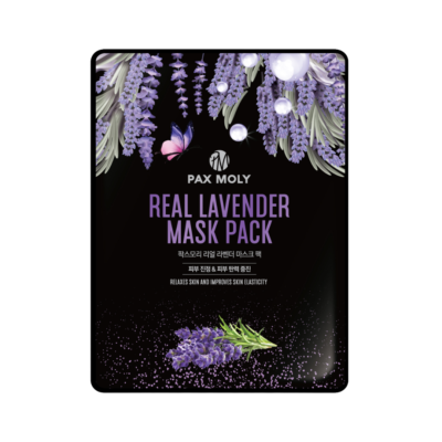 Masca tip servetel cu lavanda