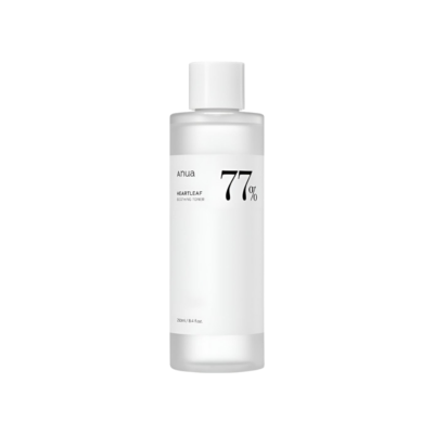 Toner calmant cu 77% extract de Houttuynia Cordata