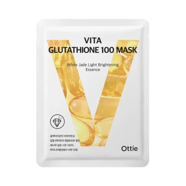 Mască tip șervețel cu glutation, 25ml, Ottie