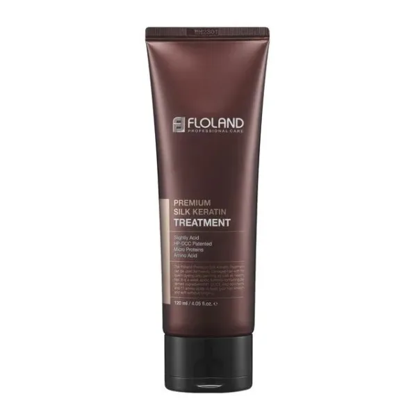 Balsam-tratament cu keratină și mătase, pentru păr uscat, 120ml, Floland