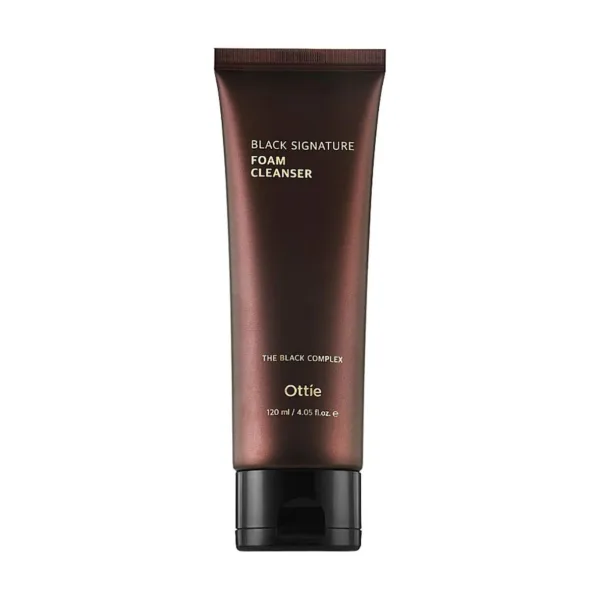 Black Line - Spumă de curățare cu mucină de melc, 120ml, Ottie