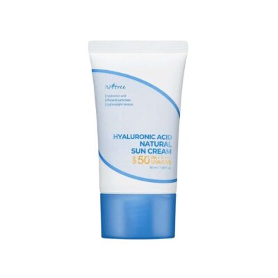 8809782554464 Hyaluronic acid line - Cremă minerală pentru protecție solară 50+ cu acid hialuronic, 50ml, Isntree
